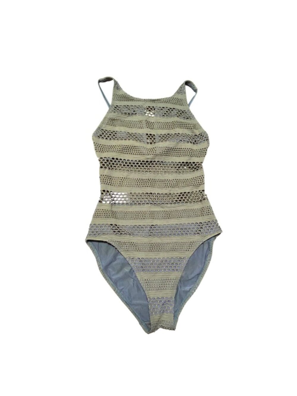 Bleu Rod Beattie One Piece Swimsuit Green Size 6